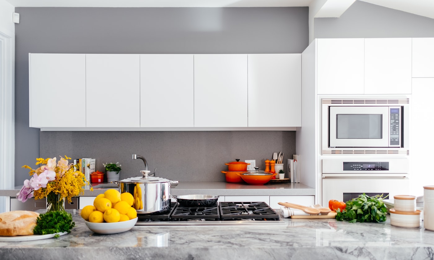 Bright modern kitchen