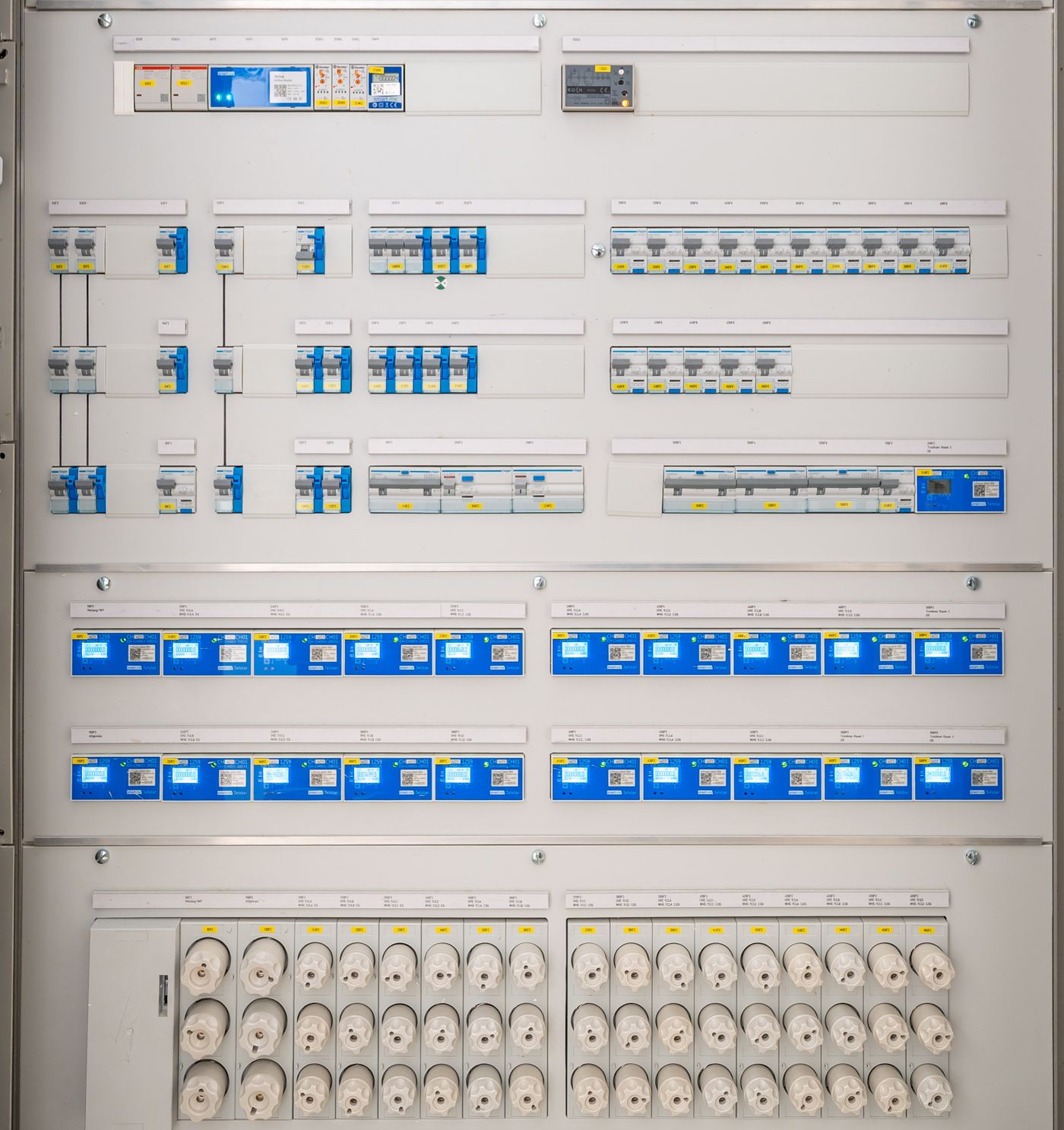 A full distribution board