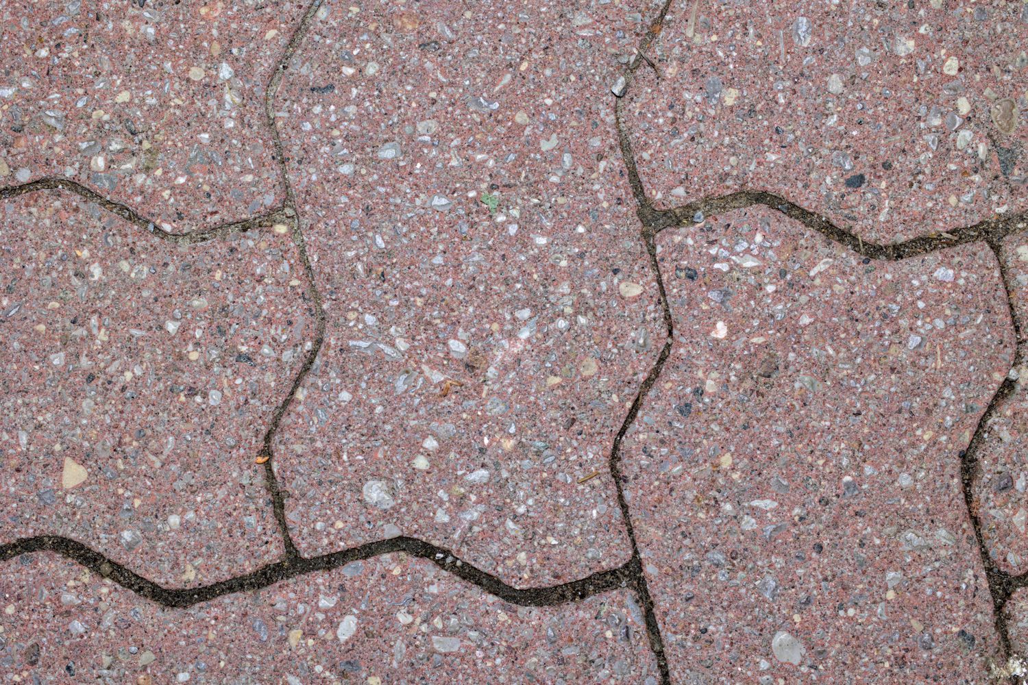 Red brick wavy course