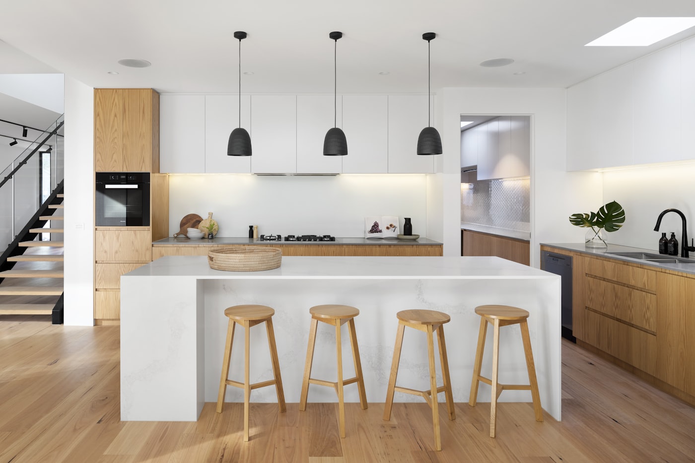 Clean cleared interior