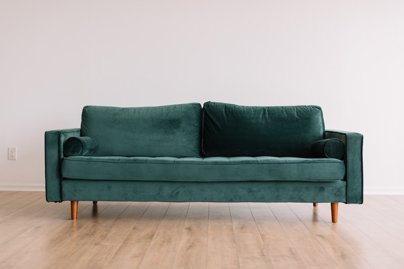 Old sofa removed