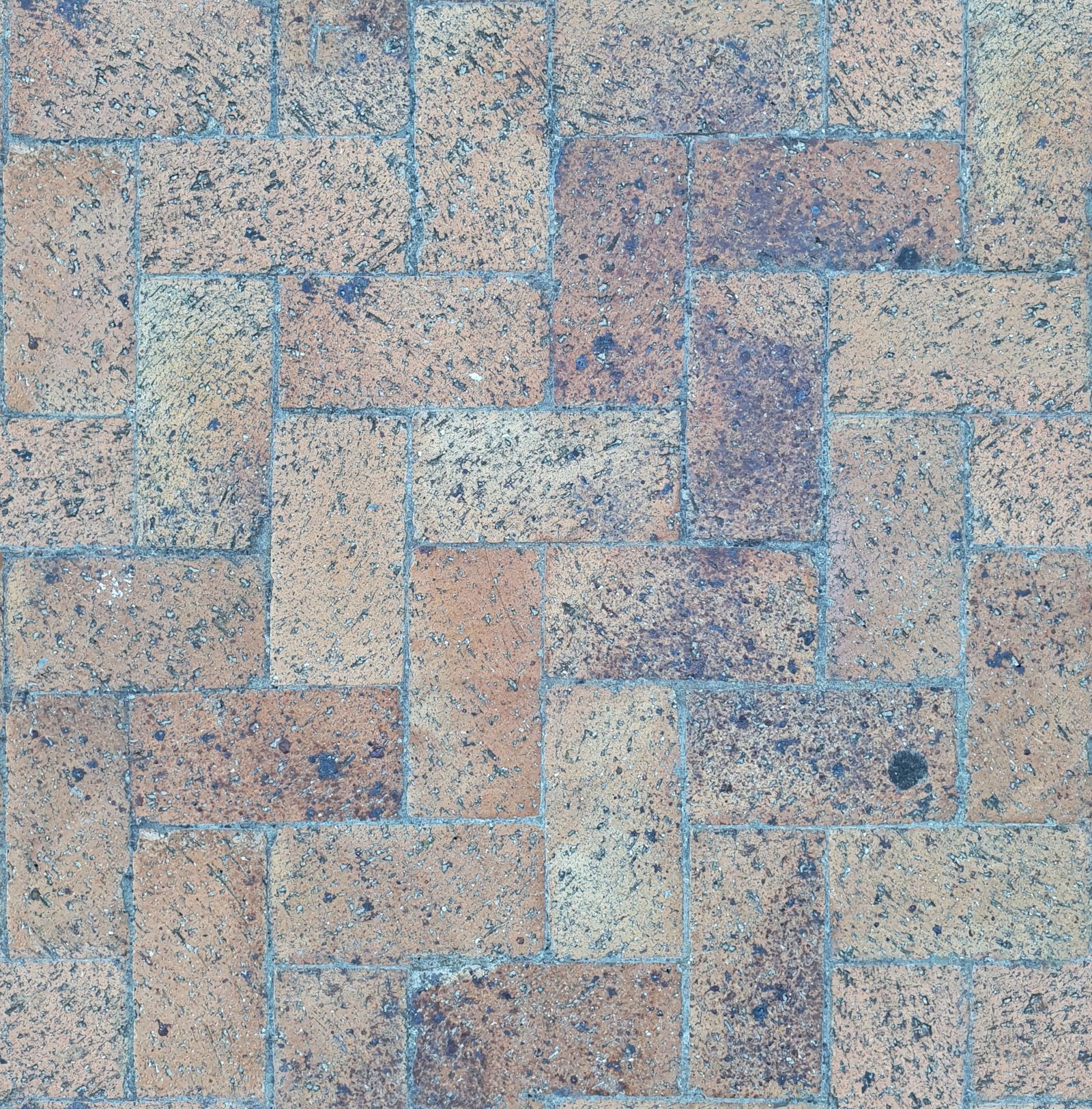 Herringbone pavers