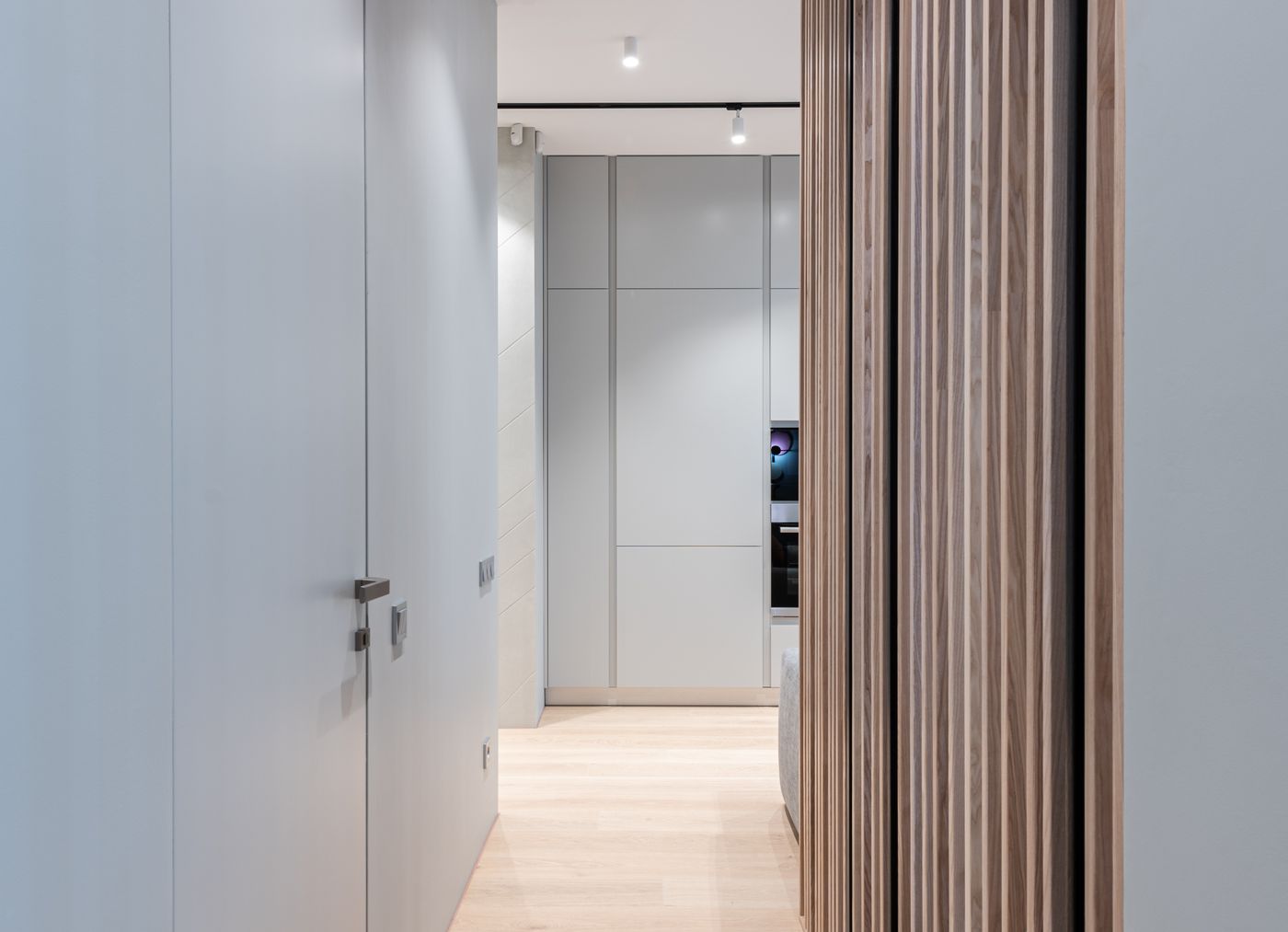 A calm, clean modern interior