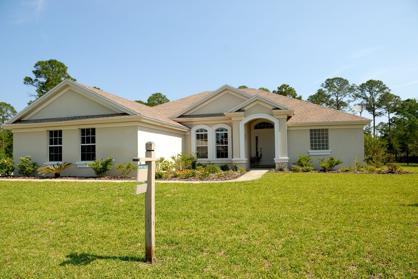 Two-storey home exterior