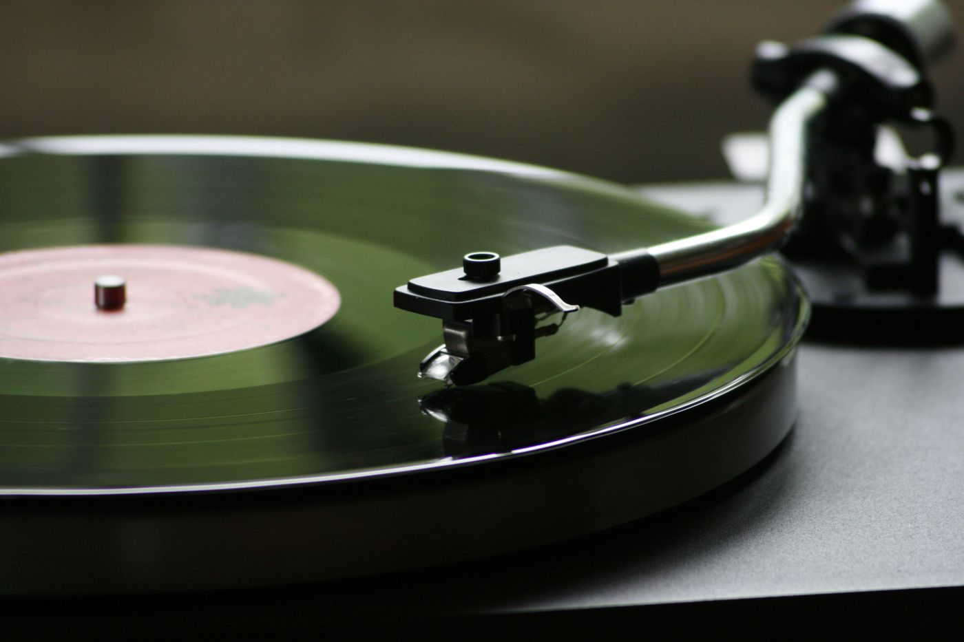 A turntable