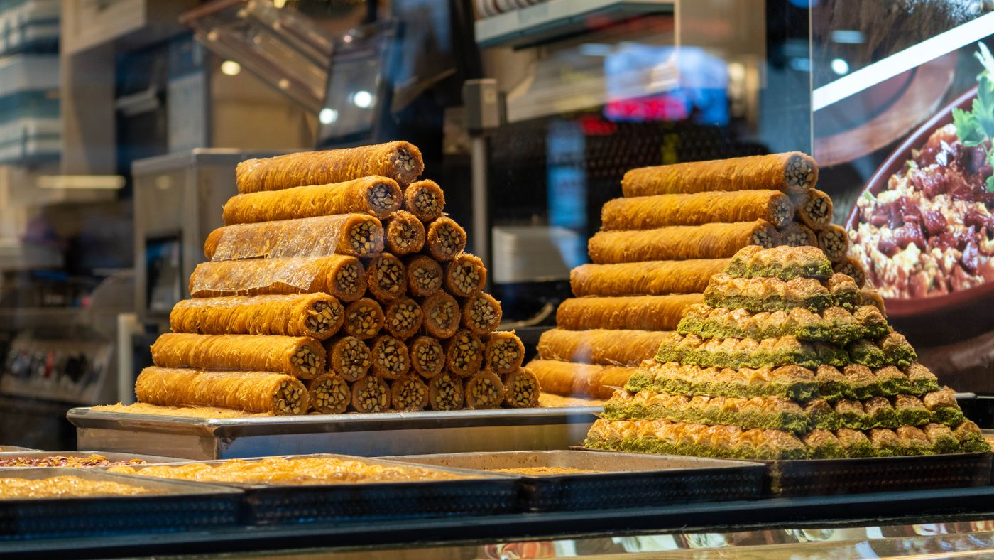 Bakery shelves