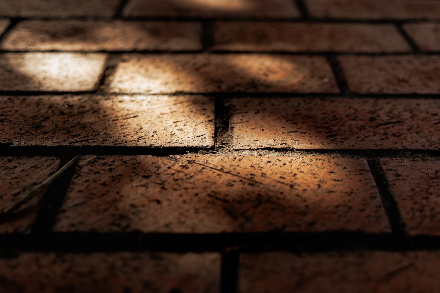 Herringbone brick pattern