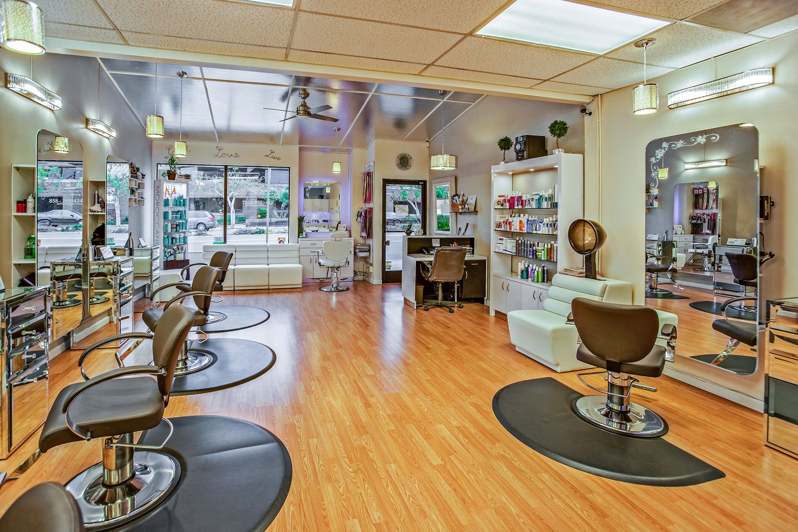 Bright clinic interior