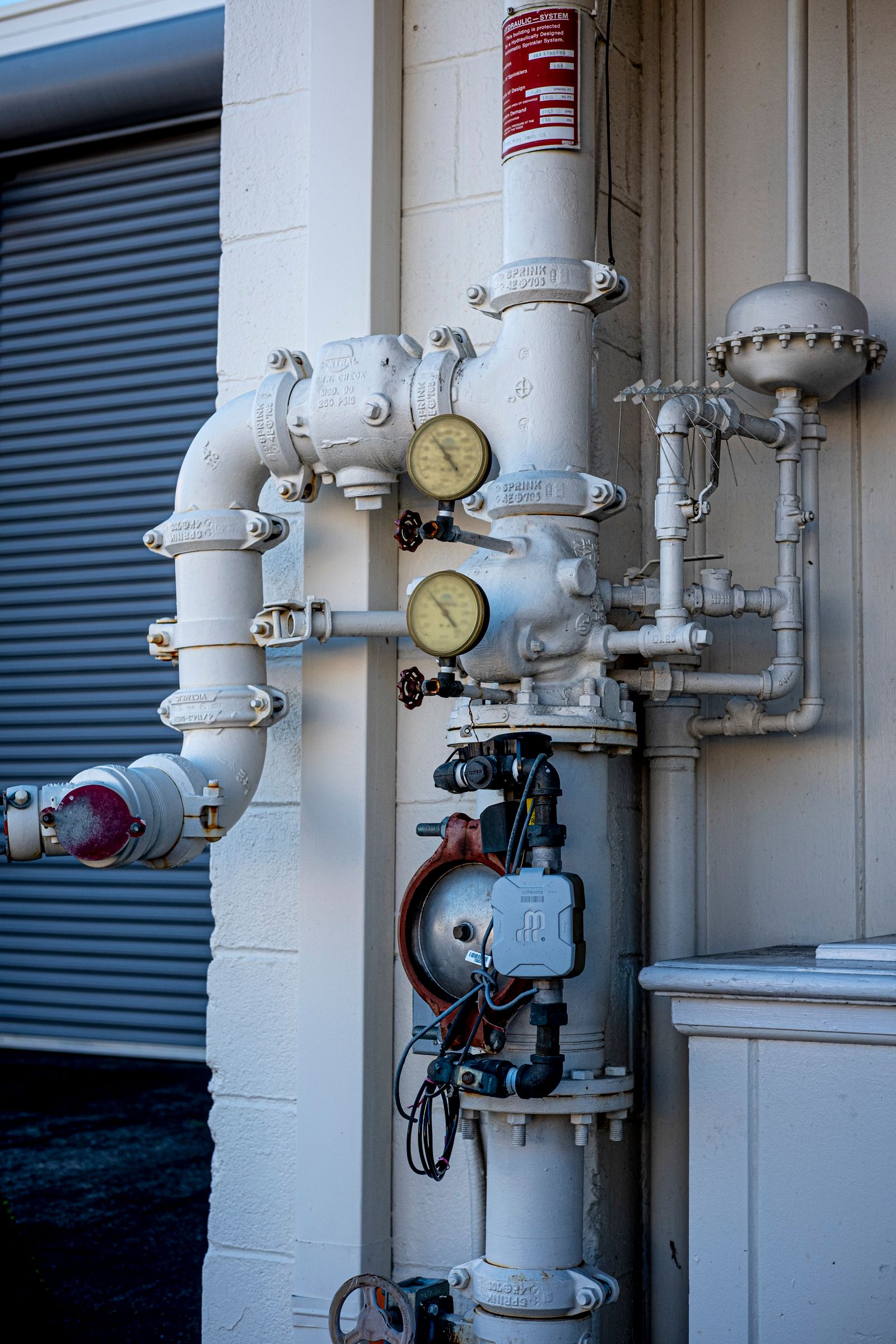 Mechanical room manifold